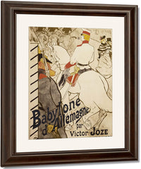 Babylon D'allemagne By Henri Marie Raymond De Toulouse Lautrec Monfa Fine Art Print