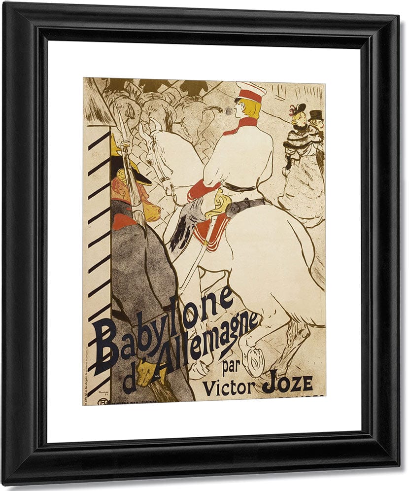 Babylon D'allemagne By Henri Marie Raymond De Toulouse Lautrec Monfa Fine Art Print