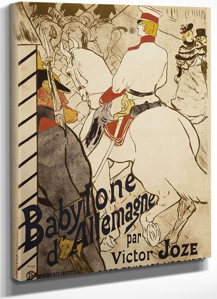 Babylon D'allemagne By Henri Marie Raymond De Toulouse Lautrec Monfa Fine Art Print