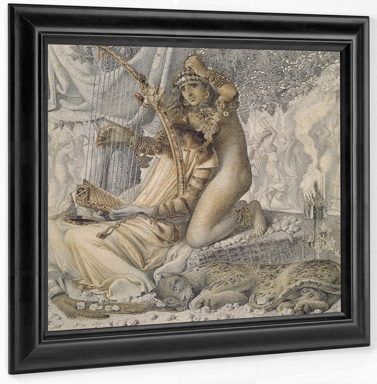 Babylon Hath Been A Golden Cup 1859 By Simeon Solomon Fine Art Print