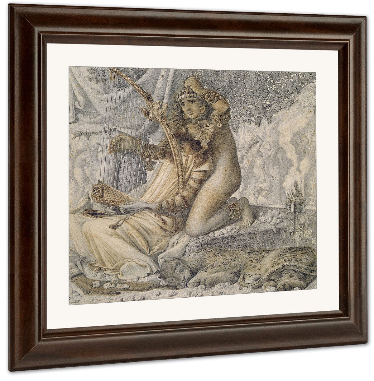 Babylon Hath Been A Golden Cup 1859 By Simeon Solomon Fine Art Print