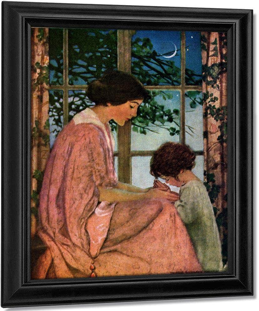 Babys Prayer By Jessie Willcox Smith Fine Art Print