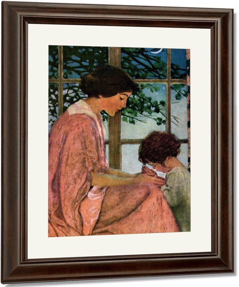 Babys Prayer By Jessie Willcox Smith Fine Art Print