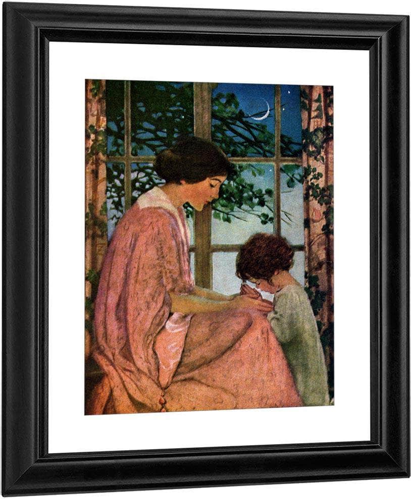 Babys Prayer By Jessie Willcox Smith Fine Art Print