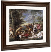 Bacchanal At Andros By Peter Paul Rubens Fine Art Print