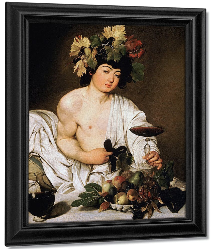 Bacchus 1596 By Caravaggio Fine Art Print