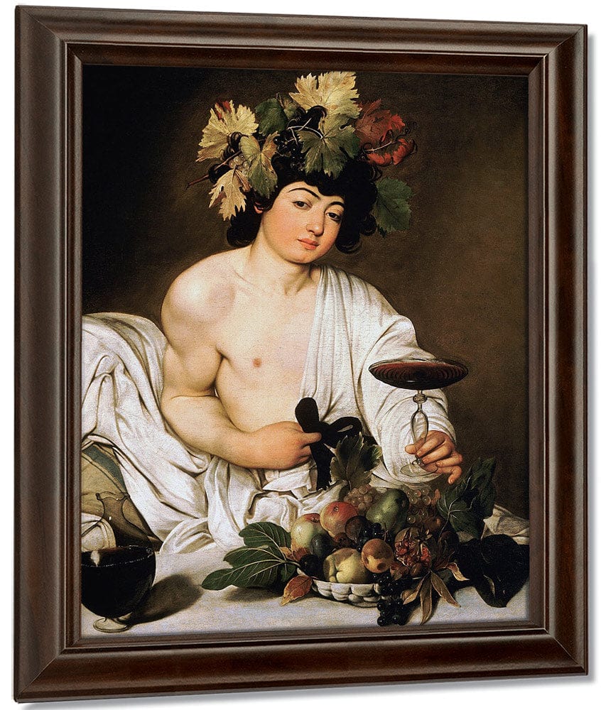 Bacchus 1596 By Caravaggio Fine Art Print