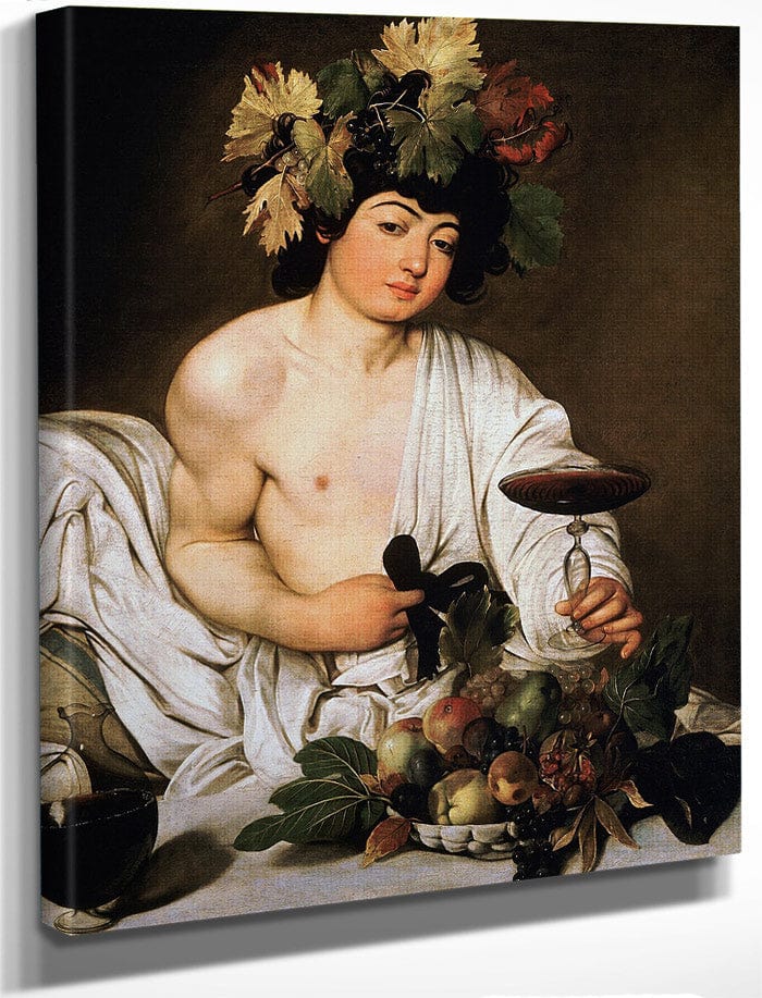 Bacchus 1596 By Caravaggio Fine Art Print