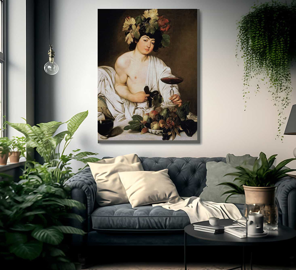 Bacchus 1596 By Caravaggio Fine Art Print