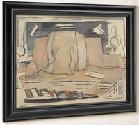 Back Of Ranchos Church By John Marin Fine Art Print