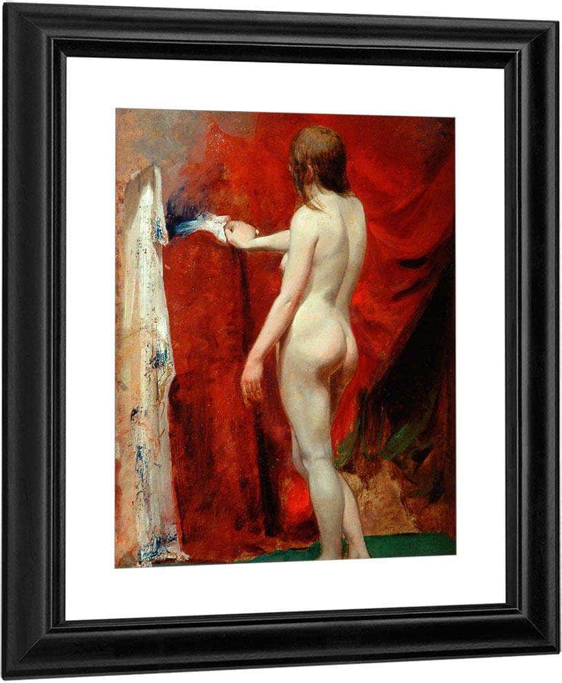 Back View Of A Woman By William Etty Fine Art Print