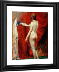 Back View Of A Woman By William Etty Fine Art Print