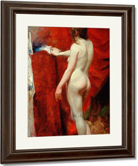 Back View Of A Woman By William Etty Fine Art Print