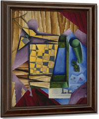 Backgammon By Juan Gris Fine Art Print