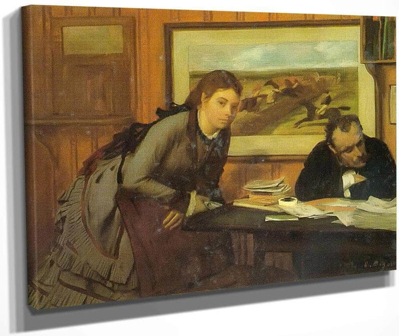 Bad Mood By Edgar Degas Fine Art Print