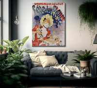 Bagneres De Luchon Fete Des Fleurs Poster By Jules Cheret Fine Art Print