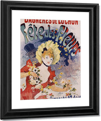 Bagneres De Luchon Fete Des Fleurs Poster By Jules Cheret Fine Art Print
