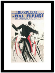 Bal Fleuri  Vintage Poster Fine Art Print