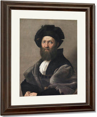 Baldassare Castiglione By Raphael Fine Art Print