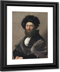 Baldassare Castiglione By Raphael Fine Art Print