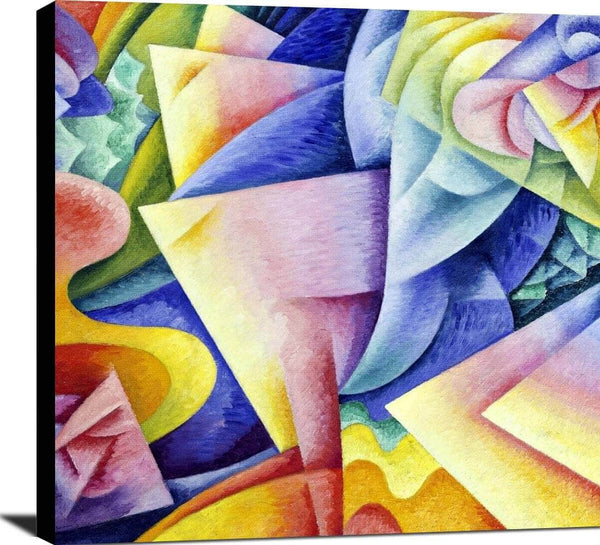 Ballerina Bow Sea Painting Gino Severini Canvas Art Fine Art Print