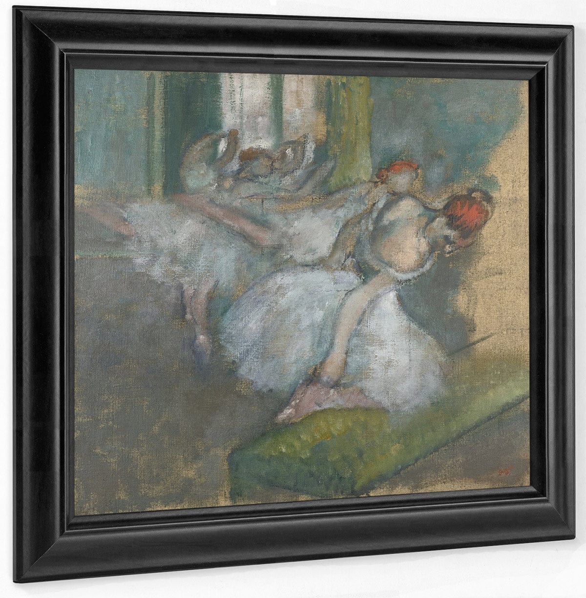Ballet Dancers 2 By Edgar Degas Fine Art Print