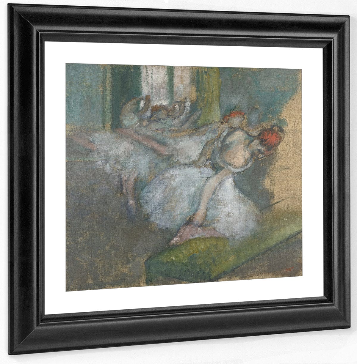 Ballet Dancers 2 By Edgar Degas Fine Art Print
