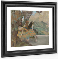 Ballet Dancers By Edgar Degas Fine Art Print