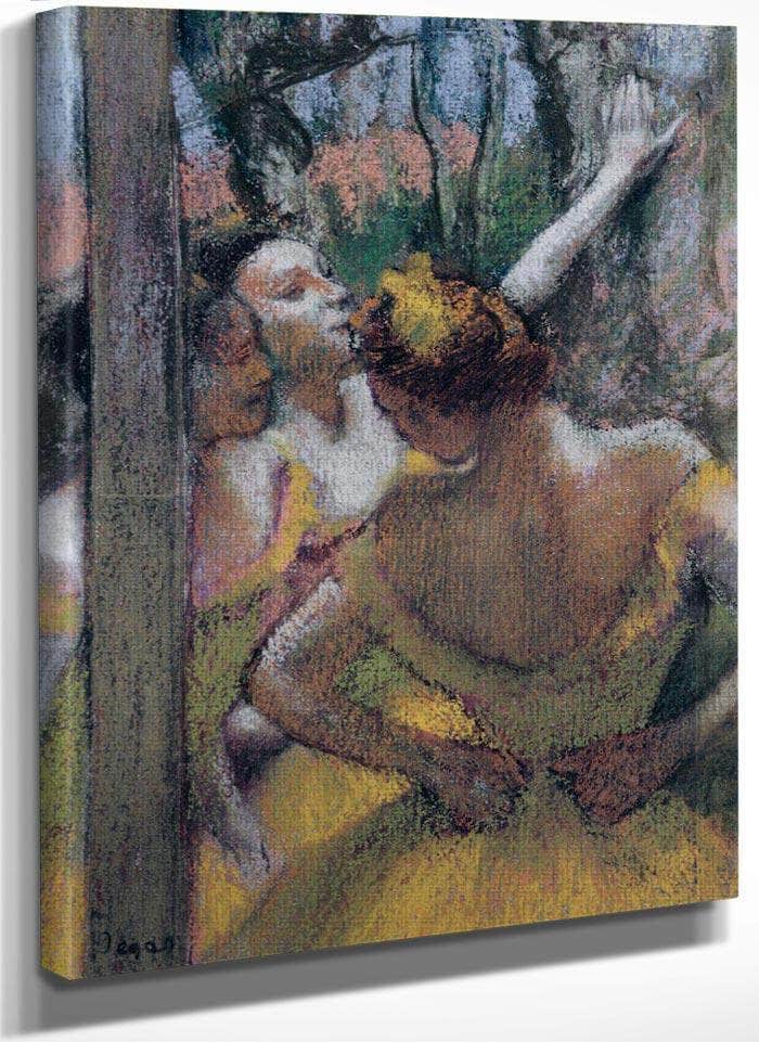 Ballet Girls By Edgar Degas Fine Art Print