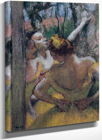 Ballet Girls By Edgar Degas Fine Art Print