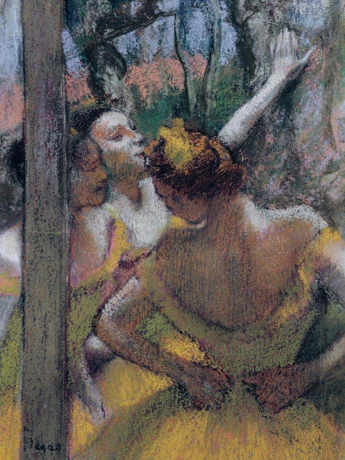 Ballet Girls By Edgar Degas Fine Art Print