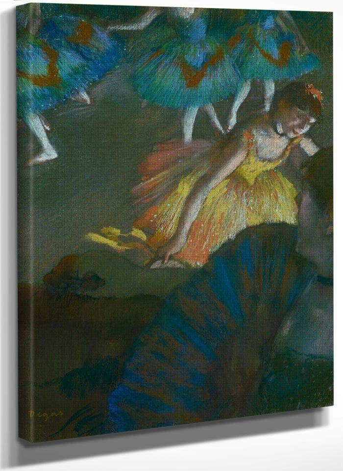 Ballet Seen From An Opera Box By Edgar Degas Fine Art Print