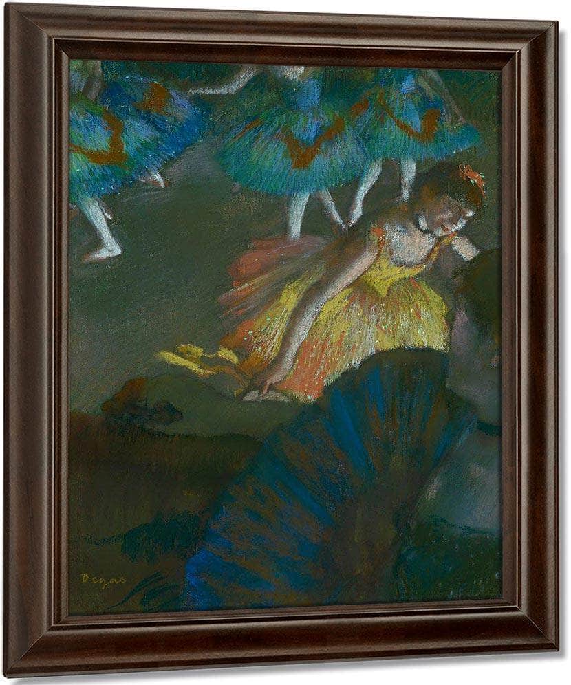 Ballet Seen From An Opera Box By Edgar Degas Fine Art Print