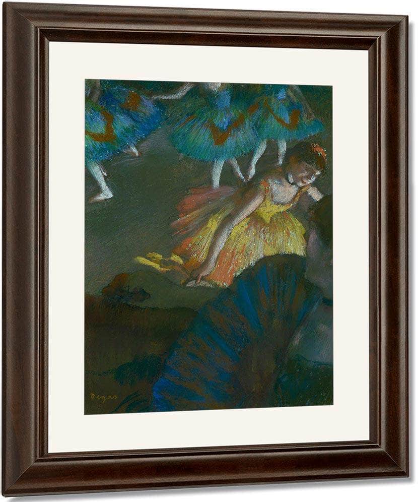 Ballet Seen From An Opera Box By Edgar Degas Fine Art Print