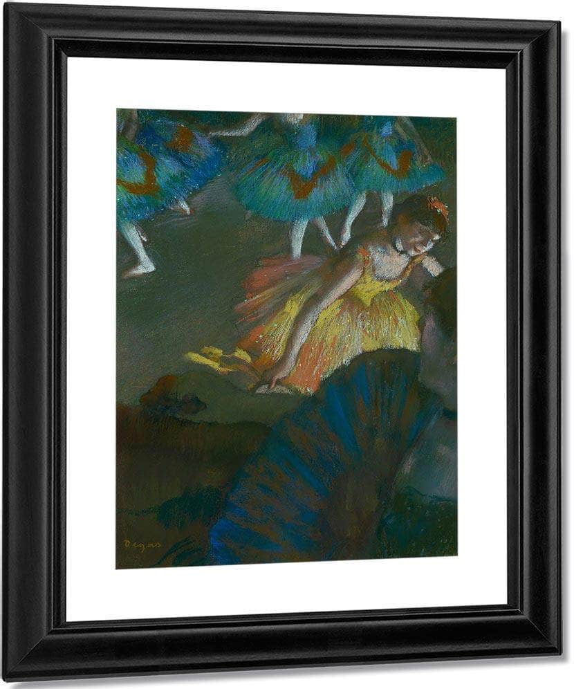 Ballet Seen From An Opera Box By Edgar Degas Fine Art Print