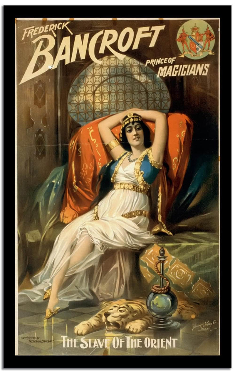 Bancroft  Vintage Circus Poster Fine Art Print