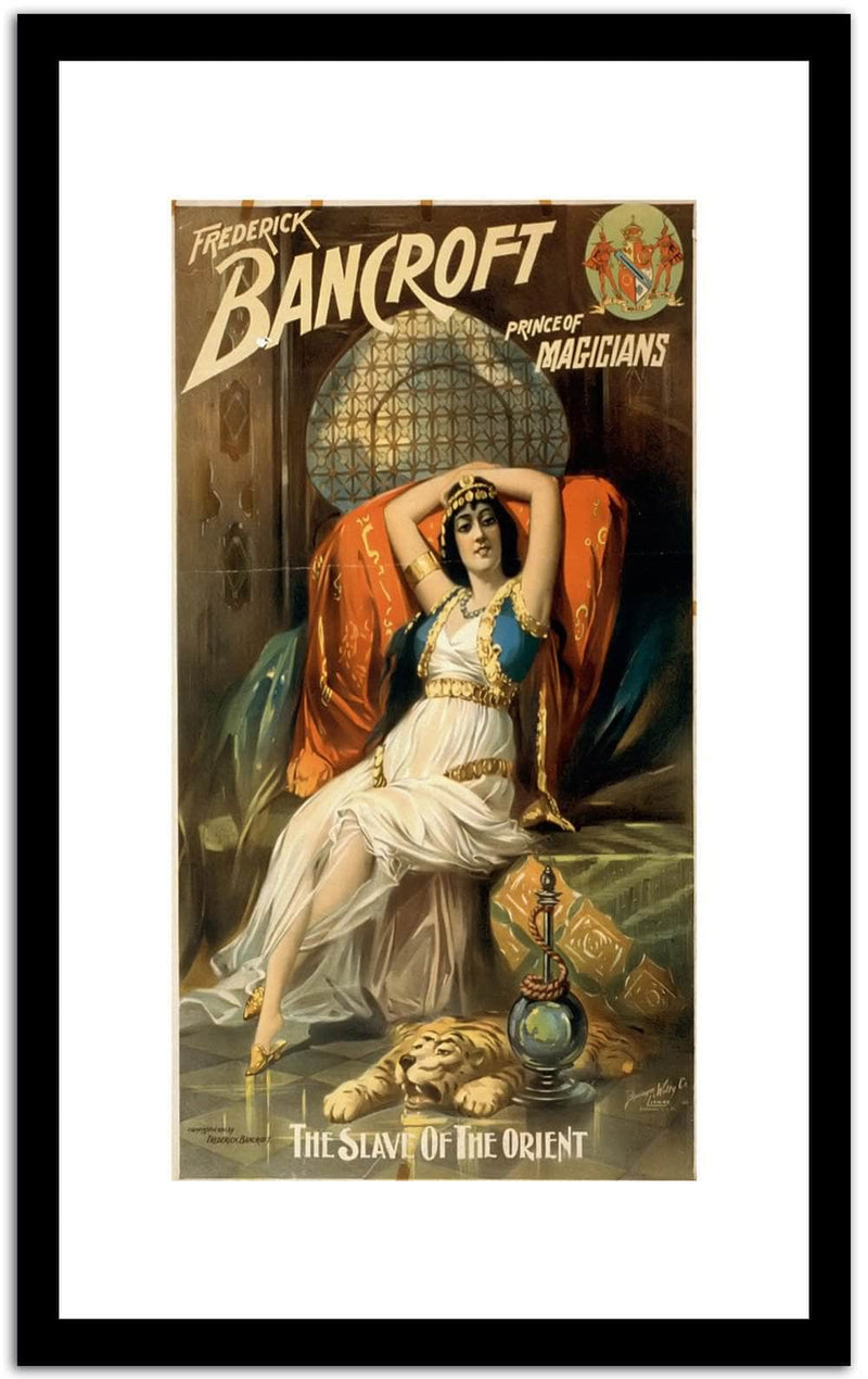 Bancroft  Vintage Circus Poster Fine Art Print