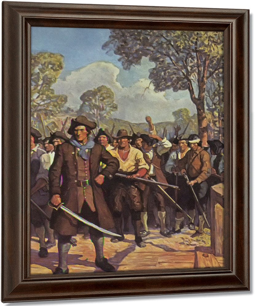 Bank Holiday Posters By NC Wyeth Fine Art Print