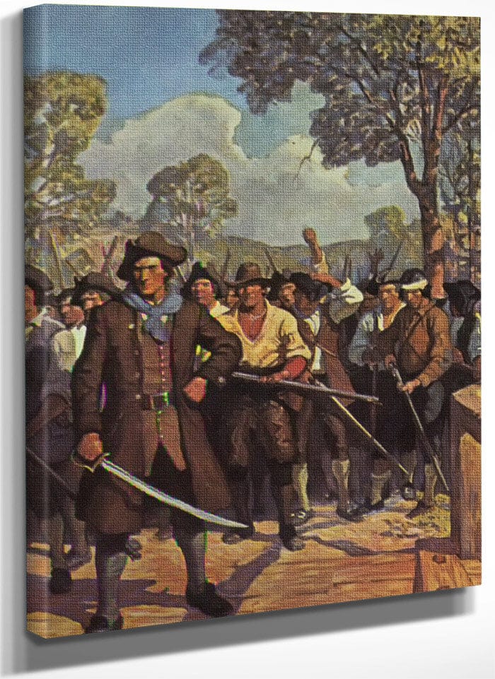 Bank Holiday Posters By NC Wyeth Fine Art Print