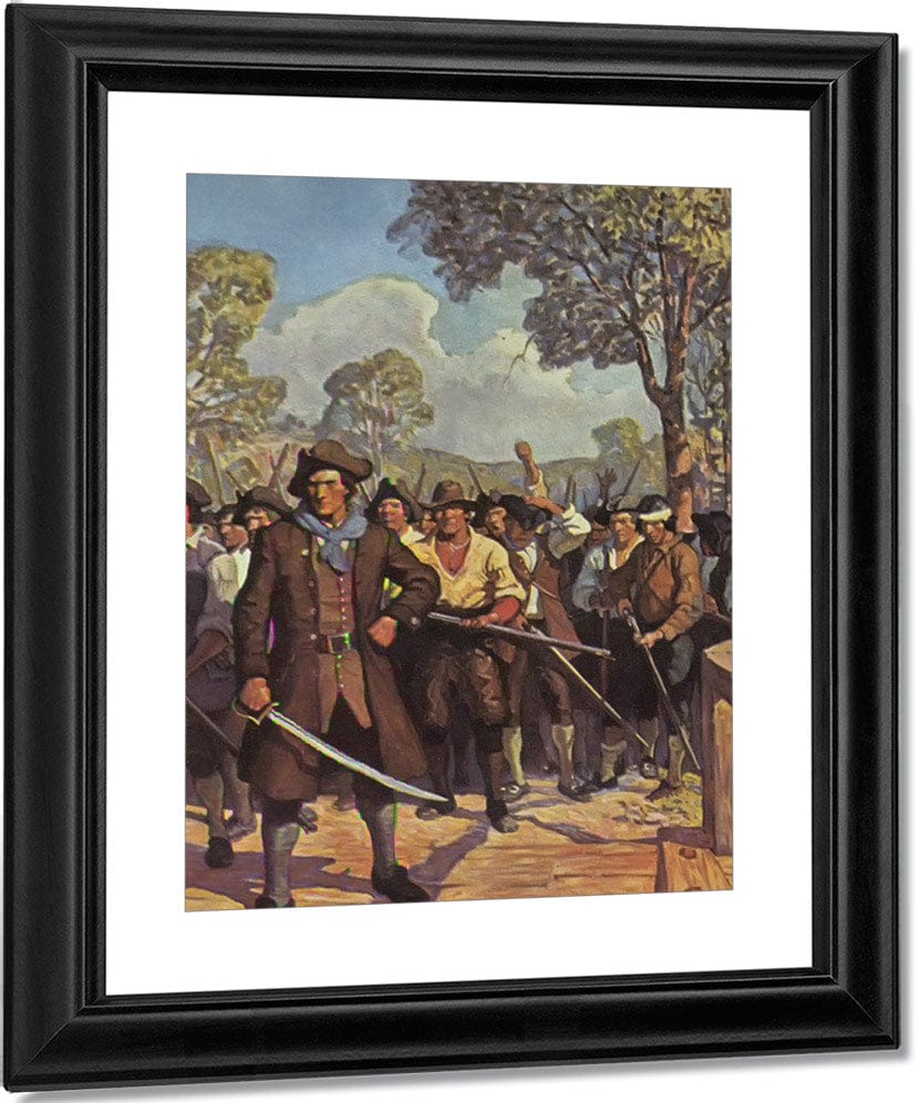 Bank Holiday Posters By NC Wyeth Fine Art Print