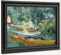 Bank Of The Oise At Auvers By Vincent Van Gogh Fine Art Print