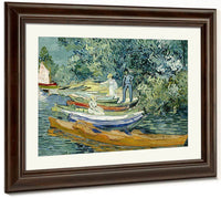 Bank Of The Oise At Auvers By Vincent Van Gogh Fine Art Print