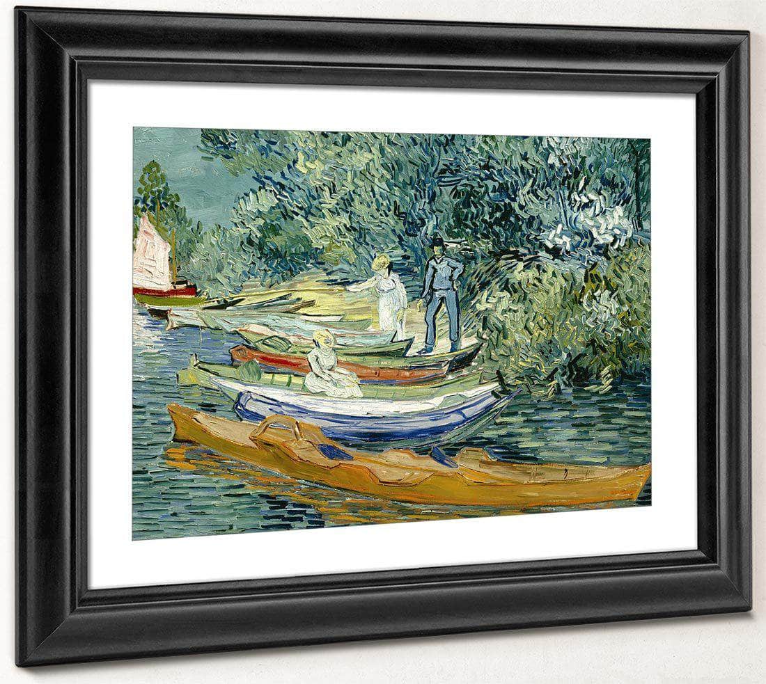 Bank Of The Oise At Auvers By Vincent Van Gogh Fine Art Print