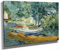 Bank Of The Oise At Auvers By Vincent Van Gogh Fine Art Print