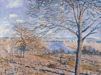 Banks Of The Loing Autumn Effect 1881 By Alfred Sisley Fine Art Print