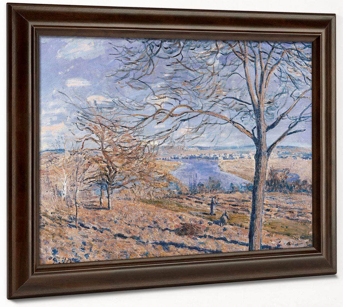 Banks Of The Loing Autumn Effect 1881 By Alfred Sisley Fine Art Print