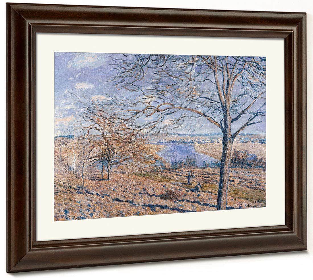 Banks Of The Loing Autumn Effect 1881 By Alfred Sisley Fine Art Print