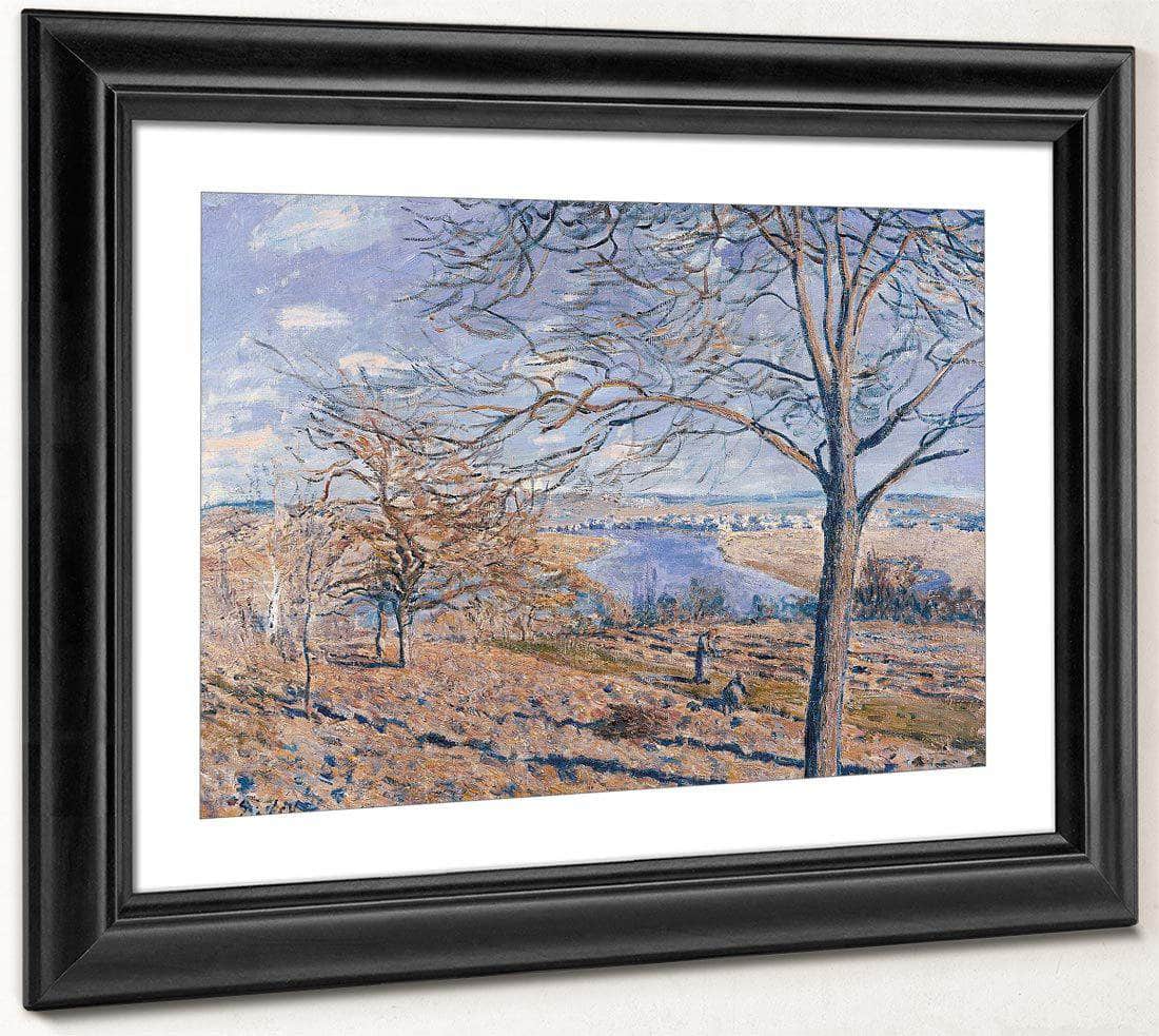 Banks Of The Loing Autumn Effect 1881 By Alfred Sisley Fine Art Print