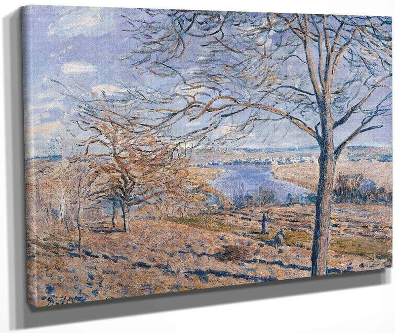 Banks Of The Loing Autumn Effect 1881 By Alfred Sisley Fine Art Print