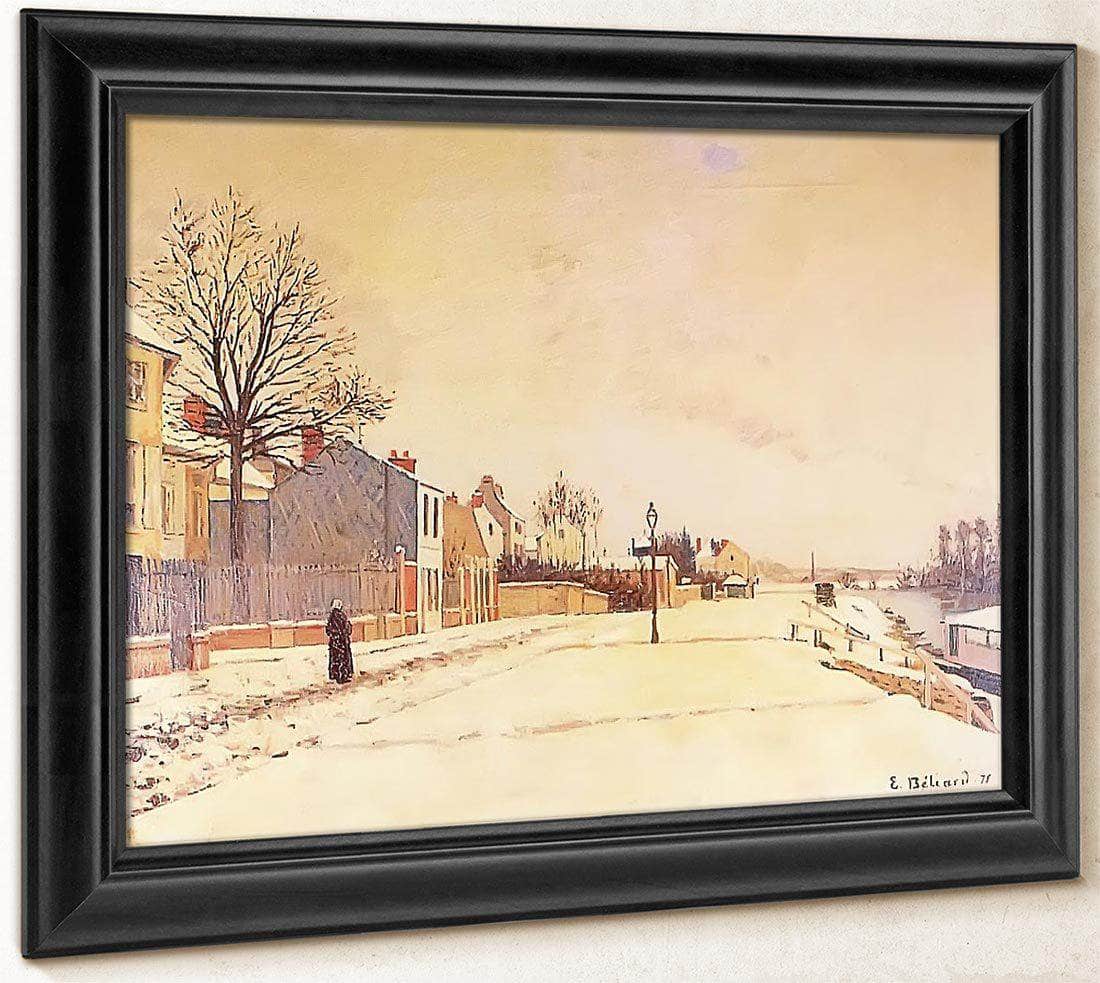 Banks Of The Oise By Edouard Manet Fine Art Print